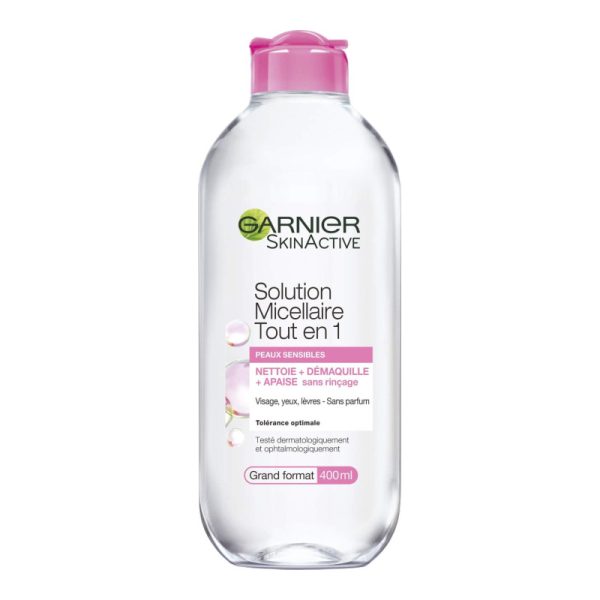 Solution micellaire lactée Tout en 1 Peaux Sensibles