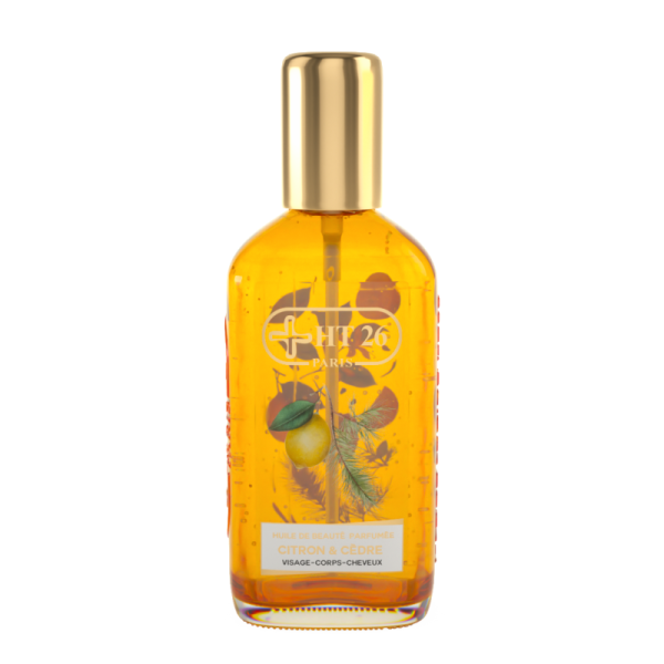 Huile de Massage Citron & Cèdre
