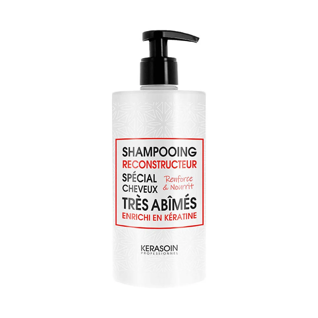 Shampooing reconstructeur à la kératine pour cheveux très abîmés