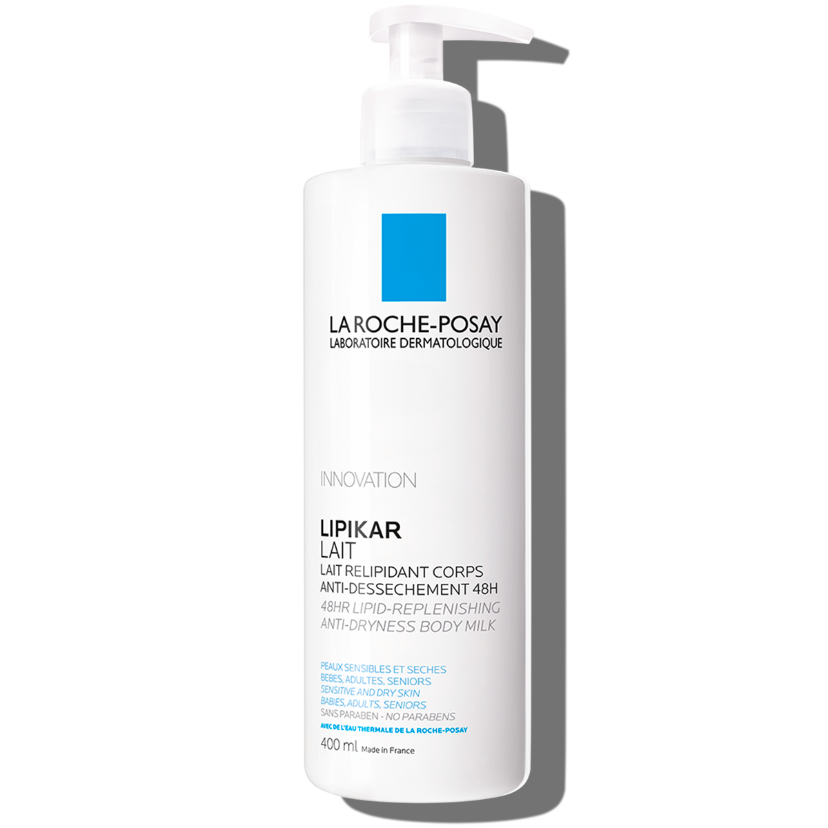 LIPIKAR LAIT ANTI-DESSÈCHEMENT ET HYDRATATION 48H