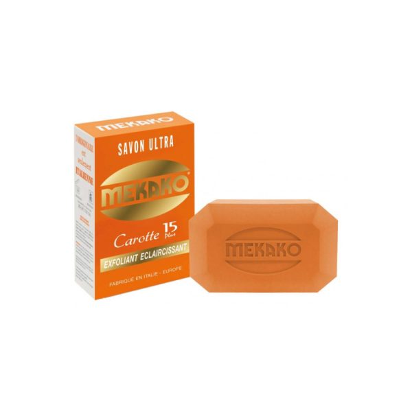 SAVON EXFOLIANT ECLAIRCISSANT CAROTTE 15Plus