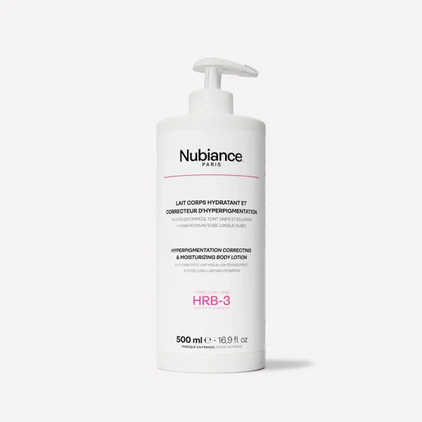 LAIT CORPS HYDRATANT ET CORRECTEUR D'HYPERPIGMENTATION 500ML