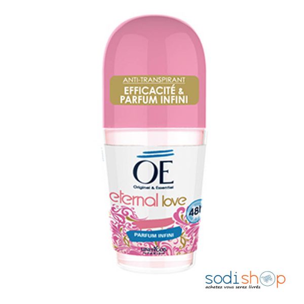 DEODORANT FEMME A BILLE OE ETERNAL LOVE 50ML