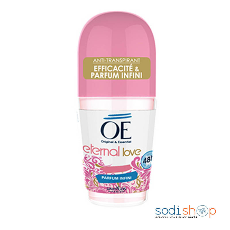 DEODORANT FEMME A BILLE OE ETERNAL LOVE 50ML