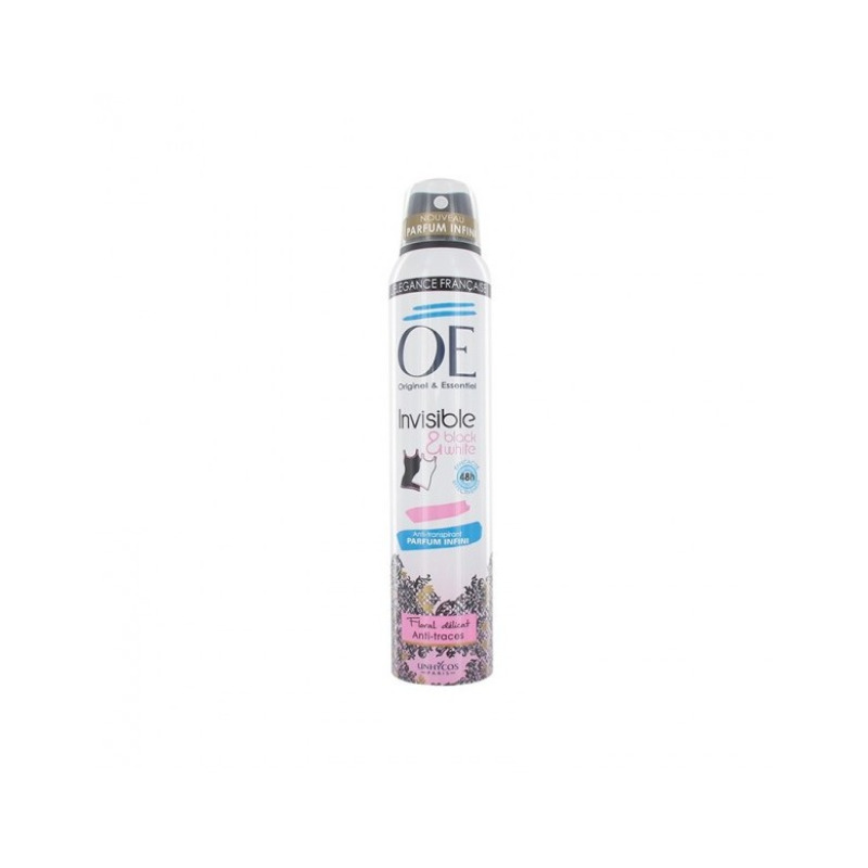 DEODORANT FEMME SPRAY OE INVISIBLE BLACK & WHITE 200ML