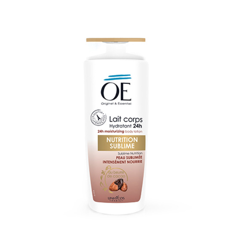 LAIT CORPS NUTRITION SULIME AU BEURRE DE CACAO 500ML