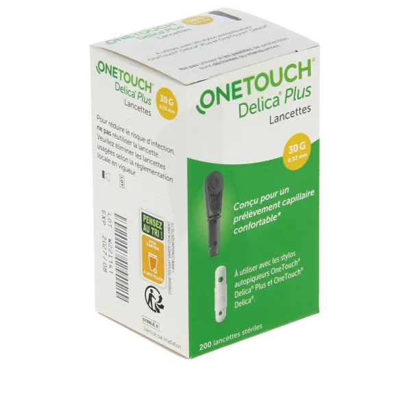 ONE TOUCH DELICA PLUS LANCETTE B/200