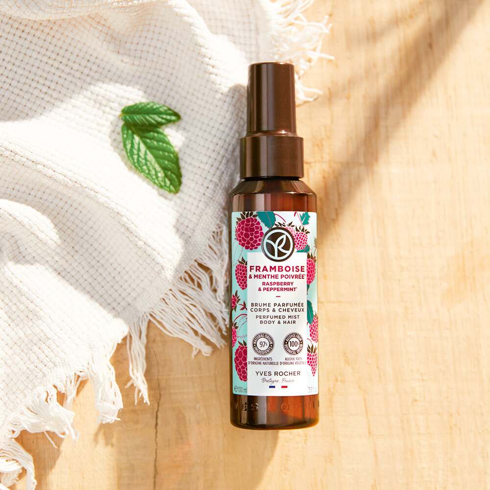 BRUME PARFUMEE FRAMBOISE & MENTHE POIVREE 100ML