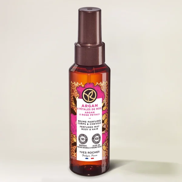 BRUME PARFUMEE ARGAN ET PETALES DE ROSE 100ML