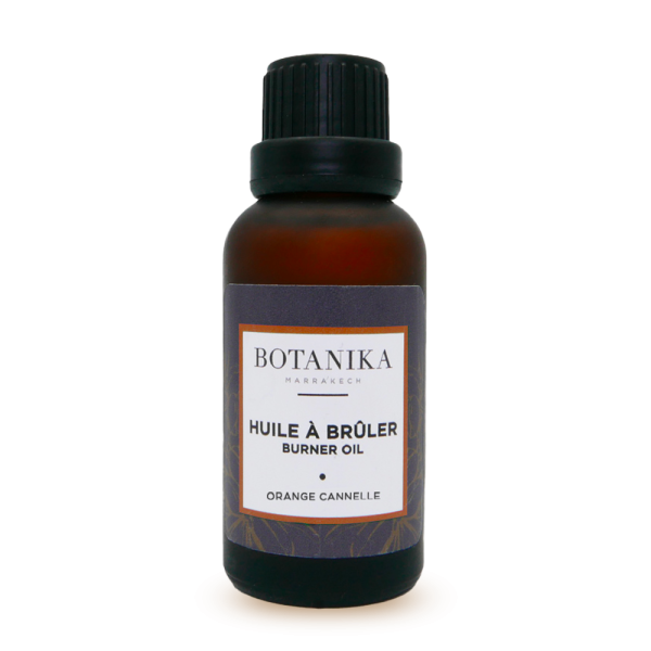 Huile à brûler parfumée Orange Canelle