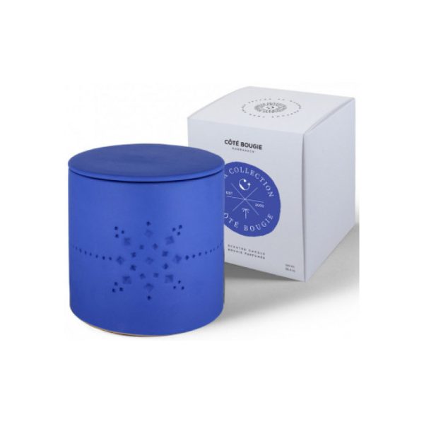 Bougie Izza Bleu M