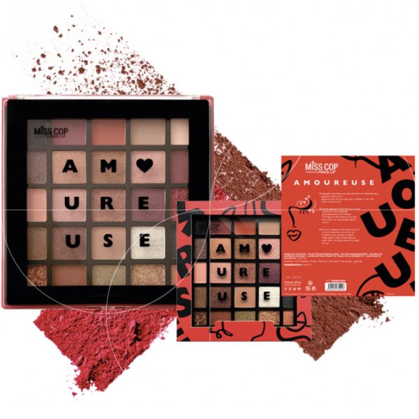 Palette amoureuse 25 fards à paupières