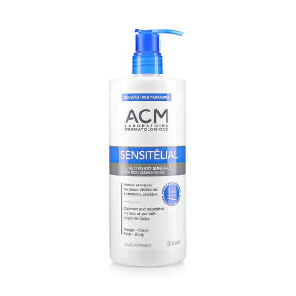 Sensitelial Gel Nettoyant Surgras