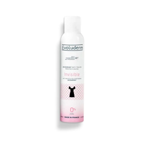 Déodorant Anti-Transpirant 48H Anti-Traces Blanches & Jaunes Invisible