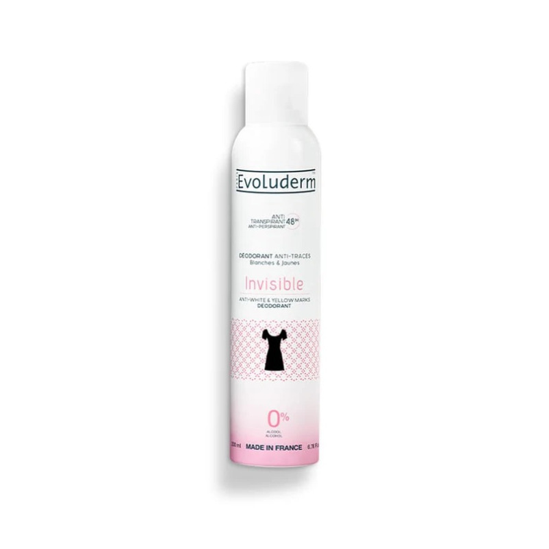 Déodorant Anti-Transpirant 48H Anti-Traces Blanches & Jaunes Invisible